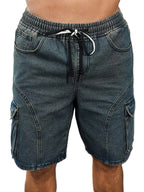 Men’s Cargo Shorts with Drawstring