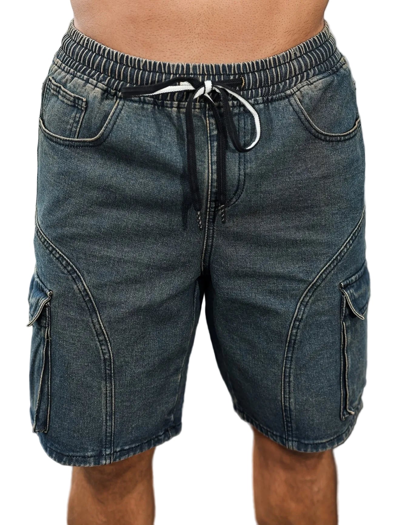 Men’s Cargo Shorts with Drawstring