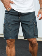 Men’s Cargo Shorts with Drawstring