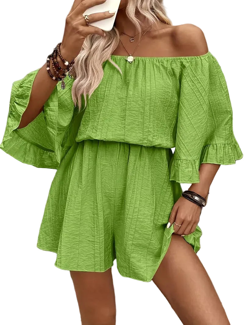 Women's Off-the-Shoulder Jumpsuit
